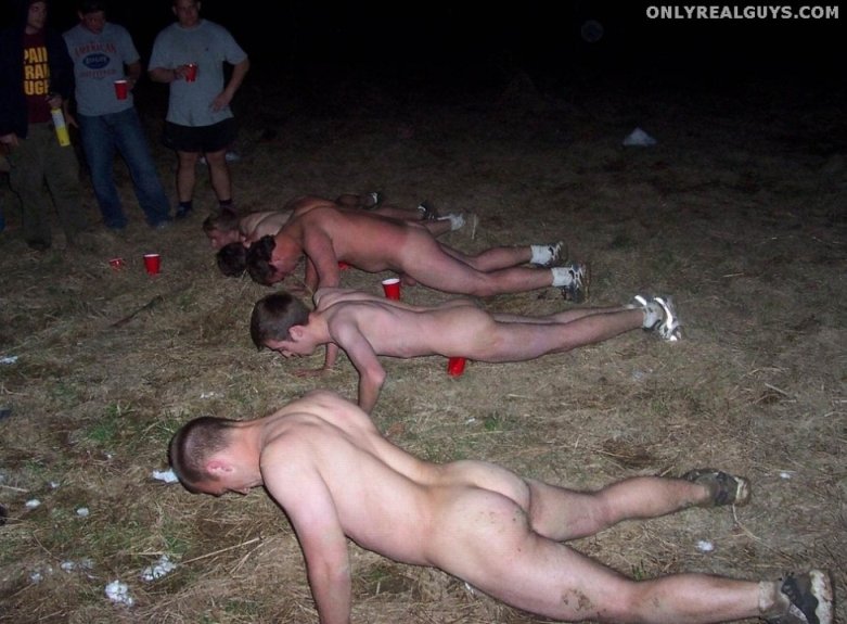 Naked Frat Initiations 34